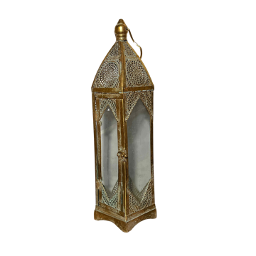 Square Gold Lantern