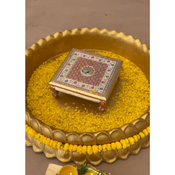 Lotus tub / Haldi tub