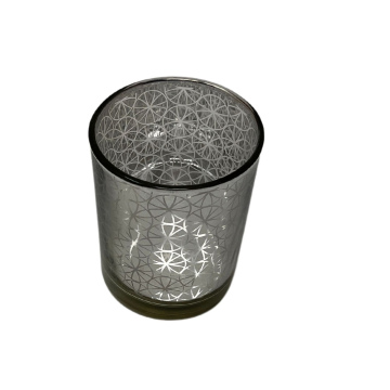 Small Glass Tea Candle Holder