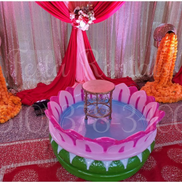 Lotus tub / Haldi tub