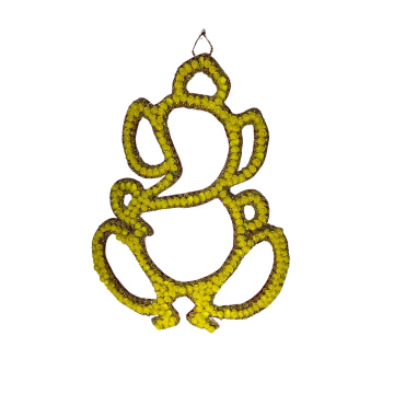 Hanging Ganesha Yellow